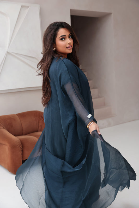 Midnight Sapphire Abaya