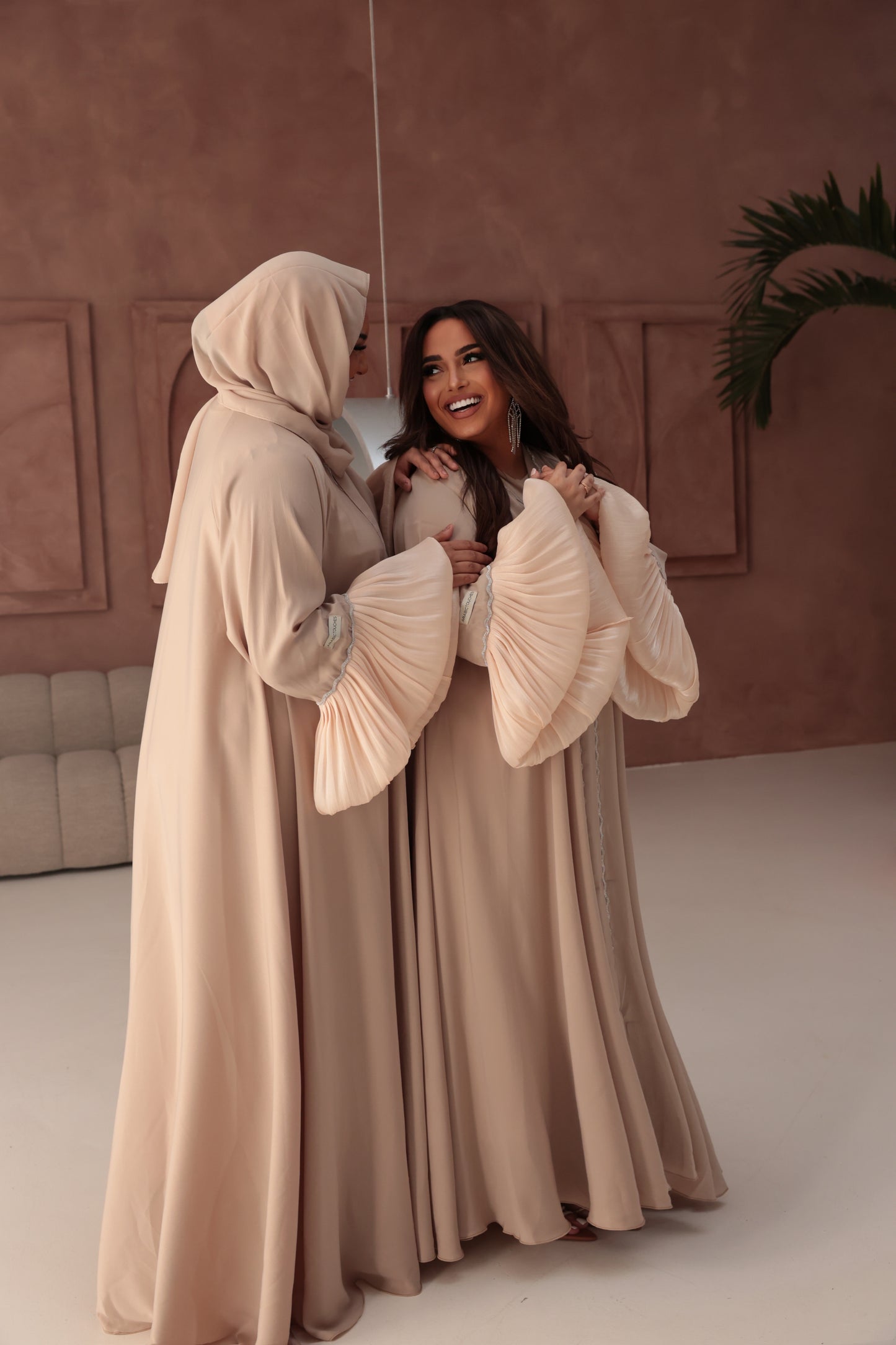 Pearl Beige Abaya